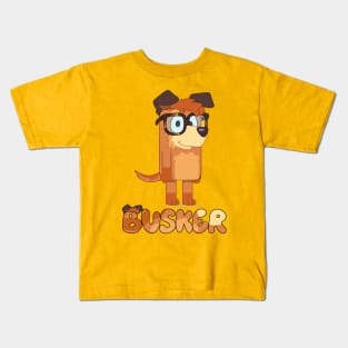 Busker dog Kids T-Shirt